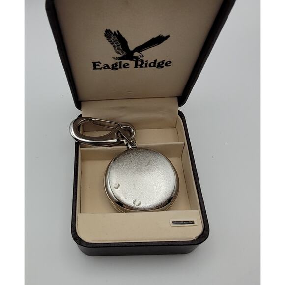 Eagle Ridge Quartz 12/24 Hour Belt Loop Watch in Original Case Box - Picture 12 of 16